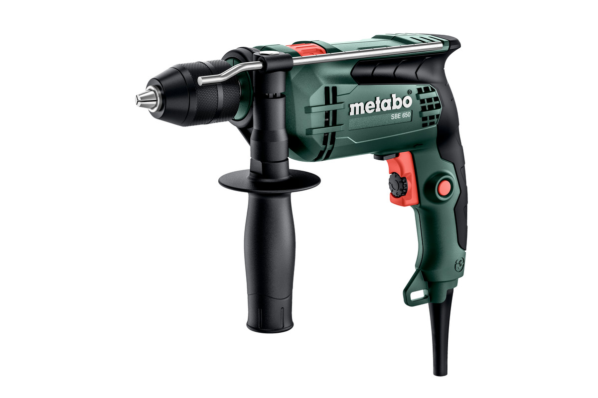 TRAPANO A PERCUSSIONE 650w elettronico - 60074250 SBE650 METABO