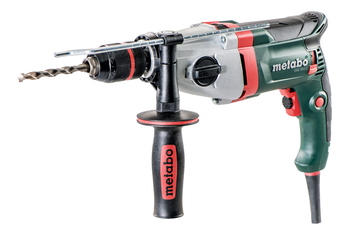 TRAPANO A PERCUSSIONE 850w con 2 velocità meccaniche- 60078250 SBE850-2 METABO